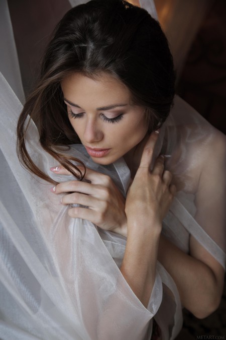 Изысканная сексуальная модель в белье