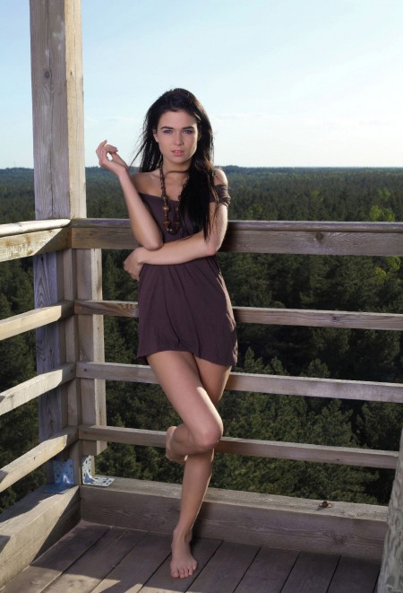 Летний шарм: Вера А на природе