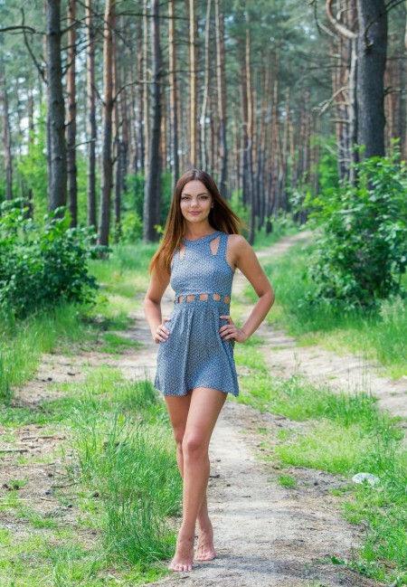 Лесная красота: летний фотосет Саши