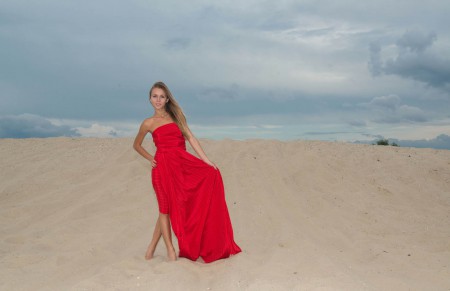 Похотливая красота летнего пляжа