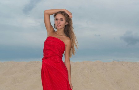 Похотливая красота летнего пляжа