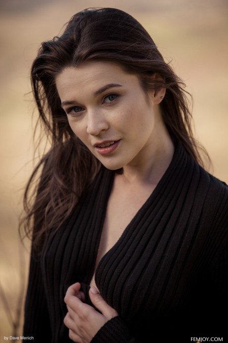 Серена Дж - модель в природе