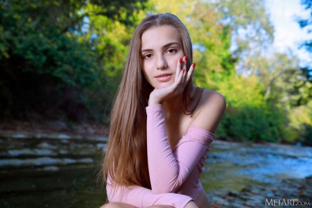 Летнее чувственное фотосет с моделью