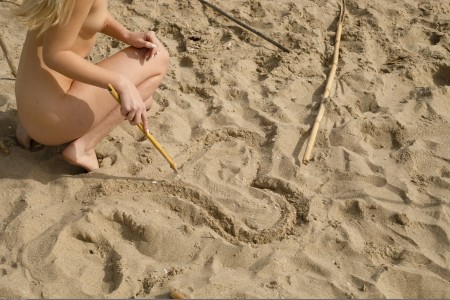 Счастливые летние портреты натуры