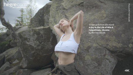 Летняя чувственность: Мила А в нижнем белье