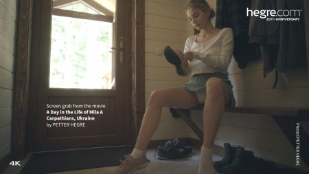 Летняя чувственность: Мила А в нижнем белье