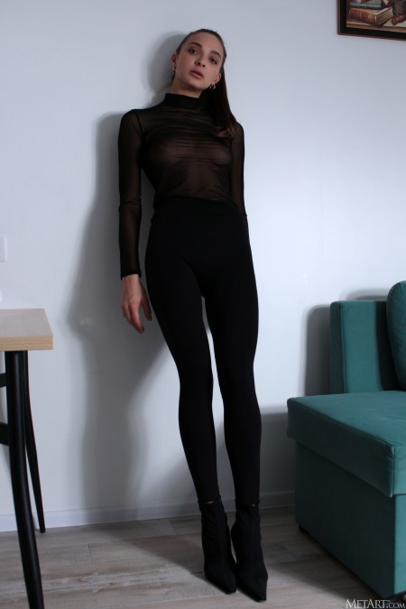 Изысканная сексуальность: девушка Санта А