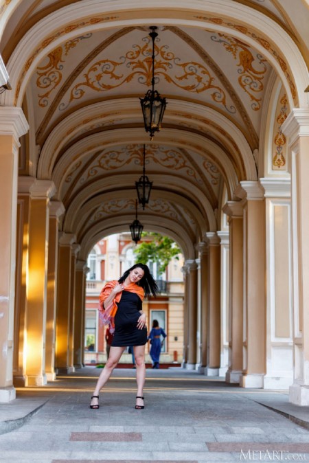 Изящная натура в архитектурной симфонии