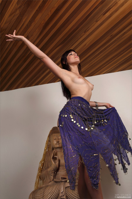 Элена Генери: Изысканная элегантность в эротической фотосессии