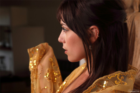 Элена Генери: Изысканная элегантность в эротической фотосессии